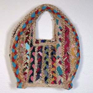 Magid Petite Tote Jute Bag NWT.